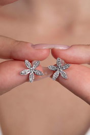 Heliophilia Silver Pendientes de Metal Multicolor ELKBRT1009